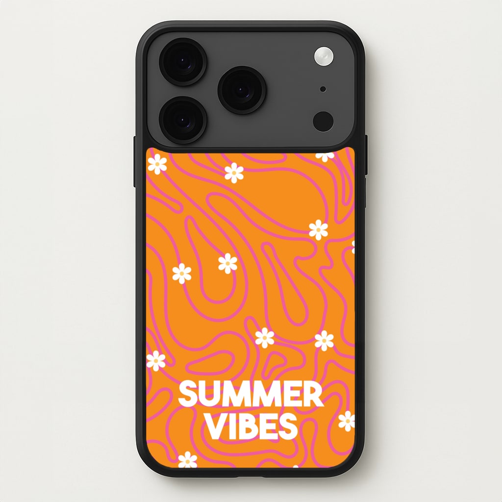 Summer Vibes Daisies Phone Case for iPhone 17 Pro Max