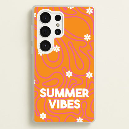 Summer Vibes Daisies  - Summer Phone Case for Galaxy S25 Ultra