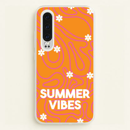 Summer Vibes Daisies  - Summer Phone Case for Huawei P30