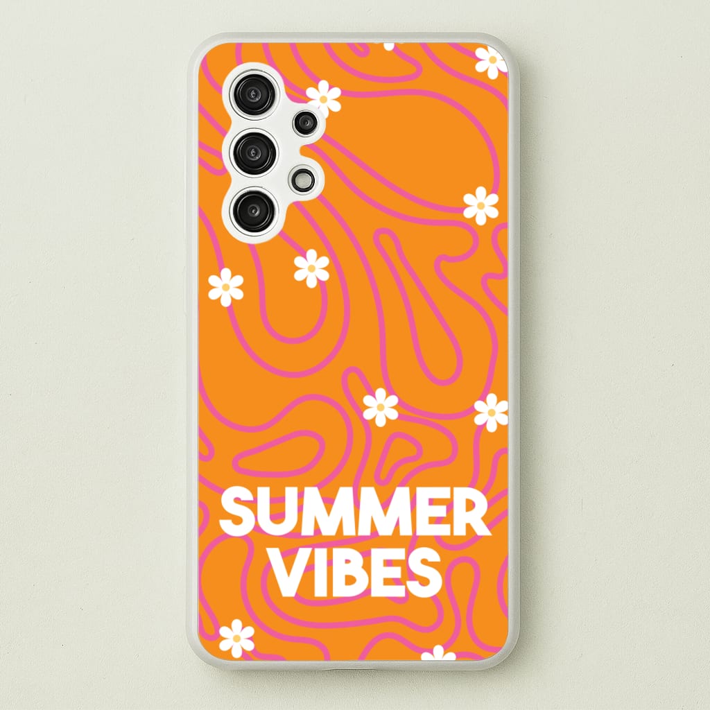 Summer Vibes Daisies  - Summer Phone Case for Galaxy A13