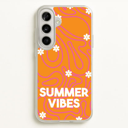 Summer Vibes Daisies  - Summer Phone Case for Galaxy A56