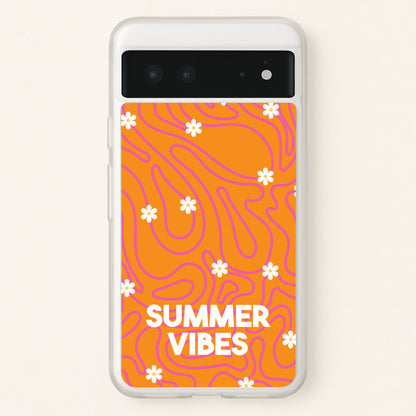 Summer Vibes Daisies  - Summer Phone Case for Google Pixel 6