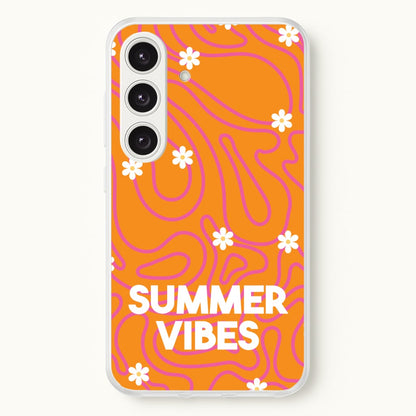 Summer Vibes Daisies  - Summer Phone Case for Galaxy S25