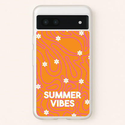 Summer Vibes Daisies  - Summer Phone Case for Google Pixel 6a