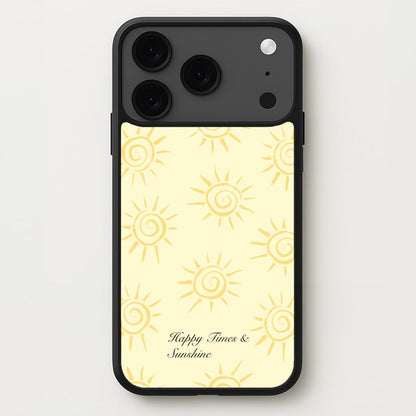 Happy Times And Sunshine Phone Case for iPhone 17 Pro