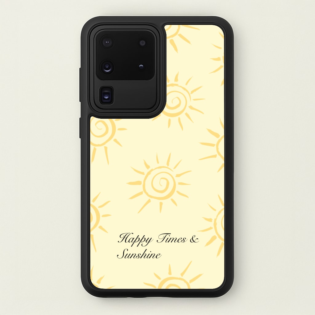 Happy Times And Sunshine  - Summer Phone Case for Galaxy S20 Ultra