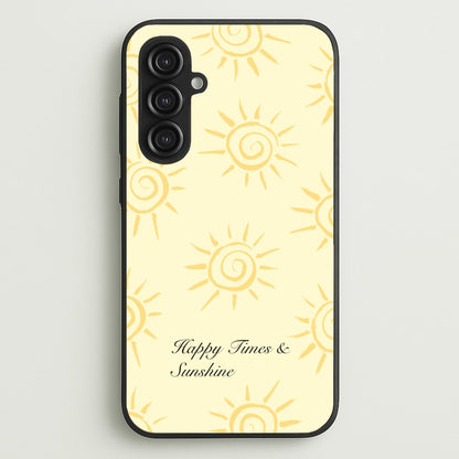 Happy Times And Sunshine  - Summer Phone Case for Galaxy S23FE