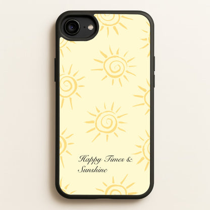 Happy Times And Sunshine  - Summer Phone Case for iPhone 6 / 7 / 8 / SE