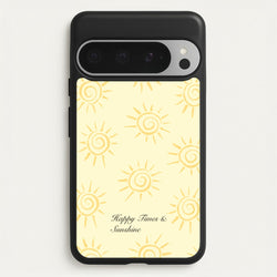 Happy Times And Sunshine  - Summer Phone Case for Google Pixel 9 Pro XL