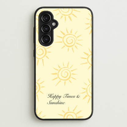 Happy Times And Sunshine  - Summer Phone Case for Galaxy A14