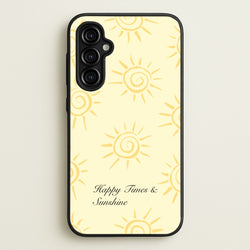 Happy Times And Sunshine  - Summer Phone Case for Galaxy A54
