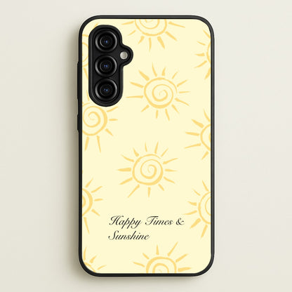 Happy Times And Sunshine  - Summer Phone Case for Galaxy A54