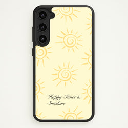 Happy Times And Sunshine  - Summer Phone Case for Galaxy S23 Plus