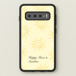 Happy Times And Sunshine  - Summer Phone Case for Galaxy S10