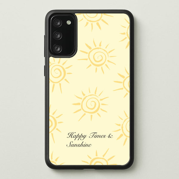 Happy Times And Sunshine  - Summer Phone Case for Galaxy S20FE