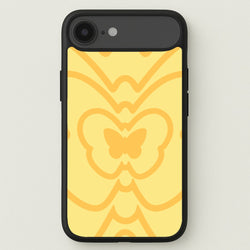Abstract Orange Butterfly Phone Case for iPhone 17 Air