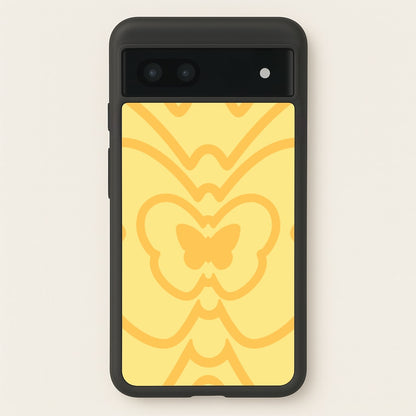 Abstract Orange Butterfly   - Summer Phone Case for Google Pixel 6a