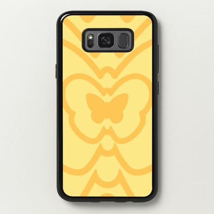 Abstract Orange Butterfly   - Summer Phone Case for Galaxy S8 Plus
