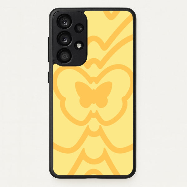 Abstract Orange Butterfly   - Summer Phone Case for Galaxy A53