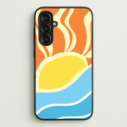 Abstract Sunset   - Summer Phone Case for Galaxy A16