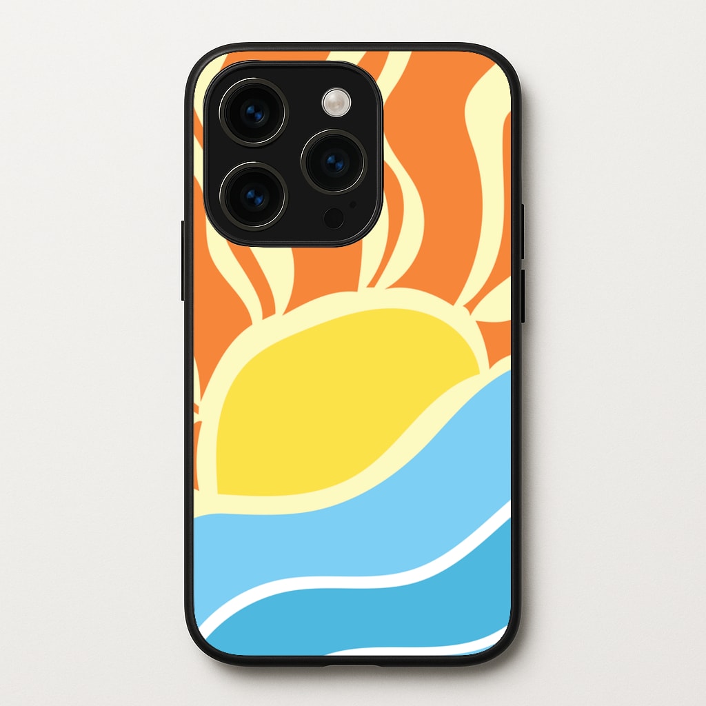 Abstract Sunset   - Summer Phone Case for iPhone 15 Pro Max
