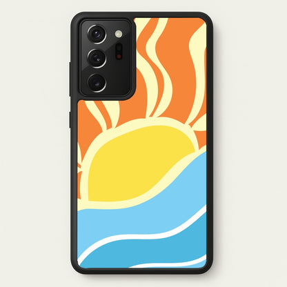 Abstract Sunset   - Summer Phone Case for Galaxy Note 20 Ultra