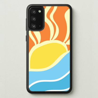 Abstract Sunset   - Summer Phone Case for Galaxy Note 20