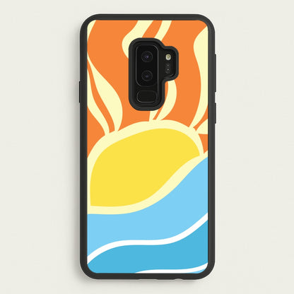 Abstract Sunset   - Summer Phone Case for Galaxy S9 Plus