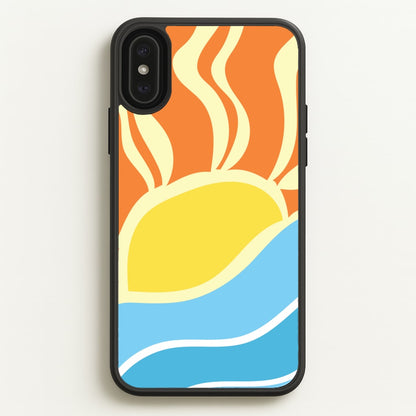 Abstract Sunset   - Summer Phone Case for iPhone XS Max