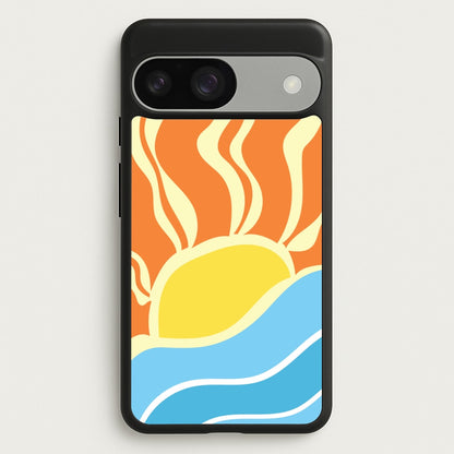 Abstract Sunset   - Summer Phone Case for Google Pixel 9 / 9 Pro