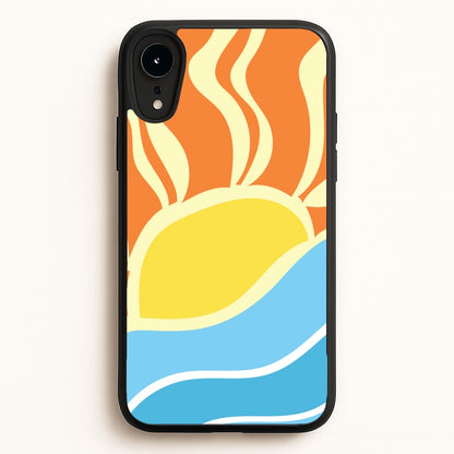 Abstract Sunset   - Summer Phone Case for iPhone XR