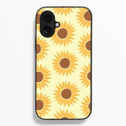Sunflowers Abstract Pattern Phone Case
