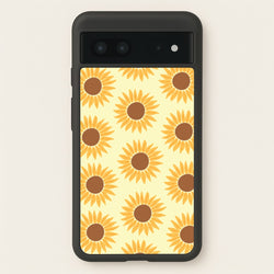 Sunflowers Abstract Pattern  - Summer Phone Case for Google Pixel 7