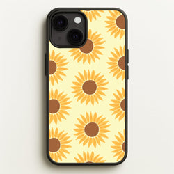 Sunflowers Abstract Pattern  - Summer Phone Case for iPhone 13 Mini