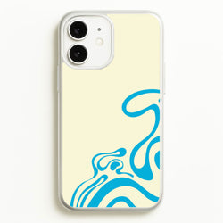 Blue Waves Corner Pattern  - Summer Phone Case for iPhone 11