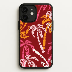 Abstract Palm Trees Pattern  - Summer Phone Case for iPhone 11