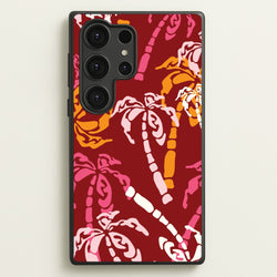 Abstract Palm Trees Pattern  - Summer Phone Case for Galaxy S25 Ultra