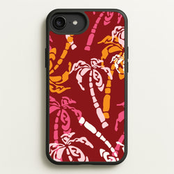 Abstract Palm Trees Pattern  - Summer Phone Case for iPhone 6 Plus / 7 Plus / 8 Plus