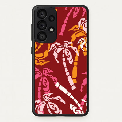 Abstract Palm Trees Pattern  - Summer Phone Case for Galaxy A33