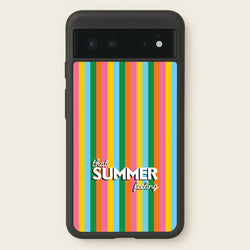 That Summer Feeling Stripes  - Summer Phone Case for Google Pixel 6