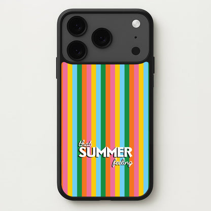 That Summer Feeling Stripes Phone Case for iPhone 17 Pro Max