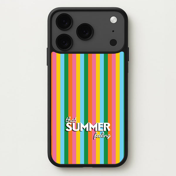 That Summer Feeling Stripes Phone Case for iPhone 17 Pro Max
