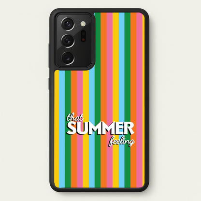 That Summer Feeling Stripes  - Summer Phone Case for Galaxy Note 20 Ultra