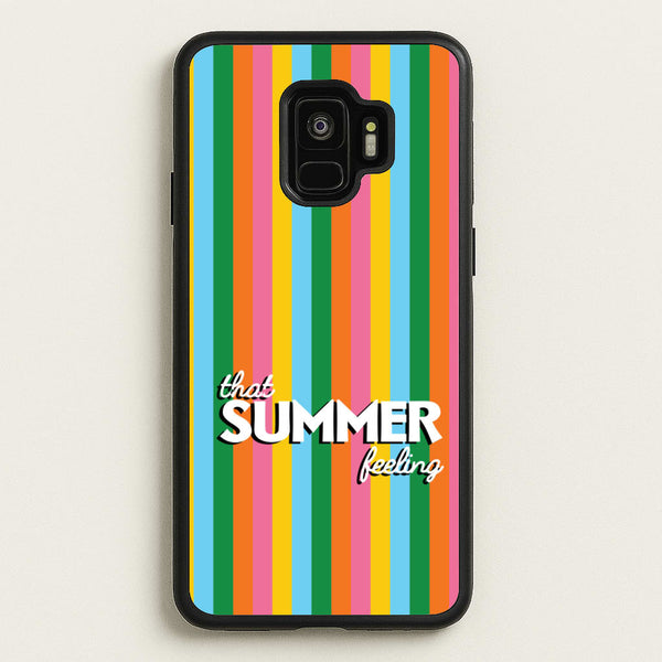 That Summer Feeling Stripes  - Summer Phone Case for Galaxy S9
