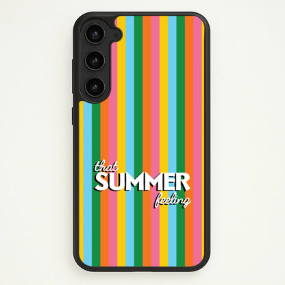 That Summer Feeling Stripes  - Summer Phone Case for Galaxy S23 Plus