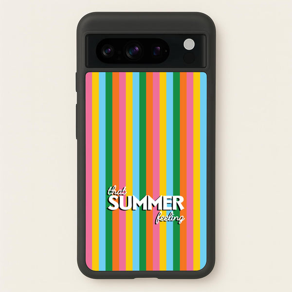 That Summer Feeling Stripes  - Summer Phone Case for Google Pixel 8 Pro