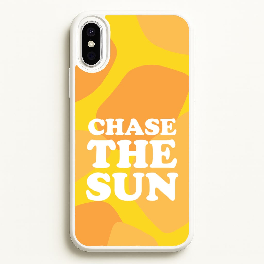 Chase The Sun  - Summer Phone Case for iPhone XS Max