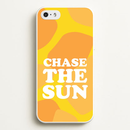 Chase The Sun  - Summer Phone Case for iPhone 5 / 5s / SE 2016