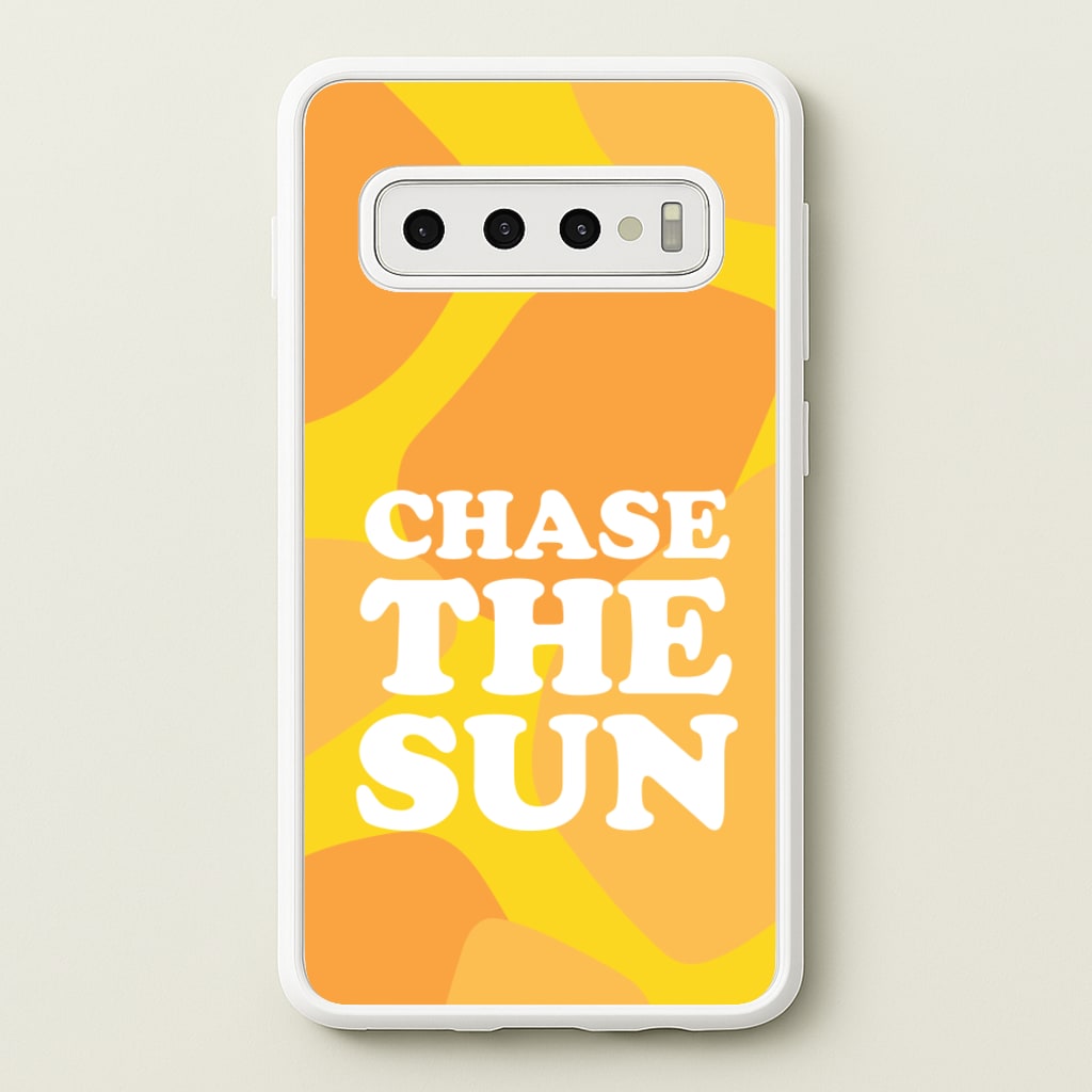 Chase The Sun  - Summer Phone Case for Galaxy S10