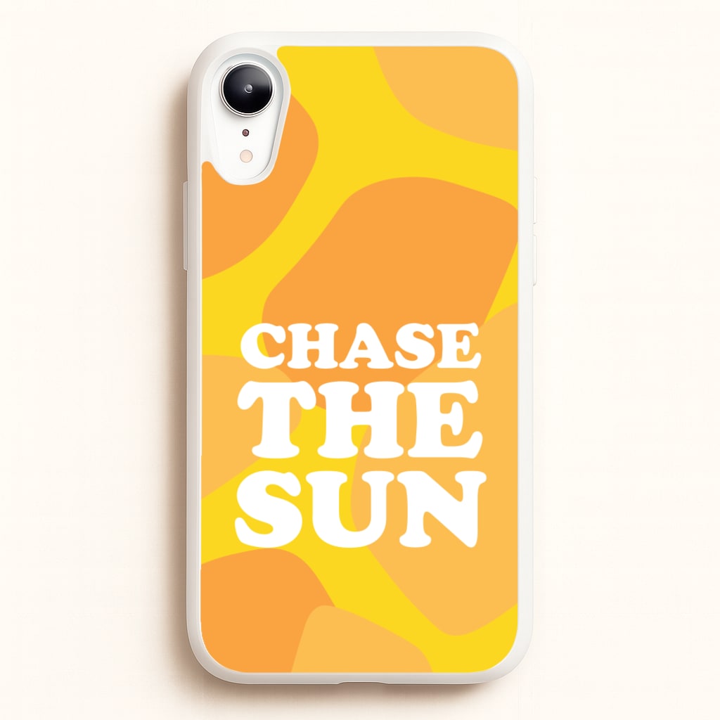 Chase The Sun  - Summer Phone Case for iPhone XR